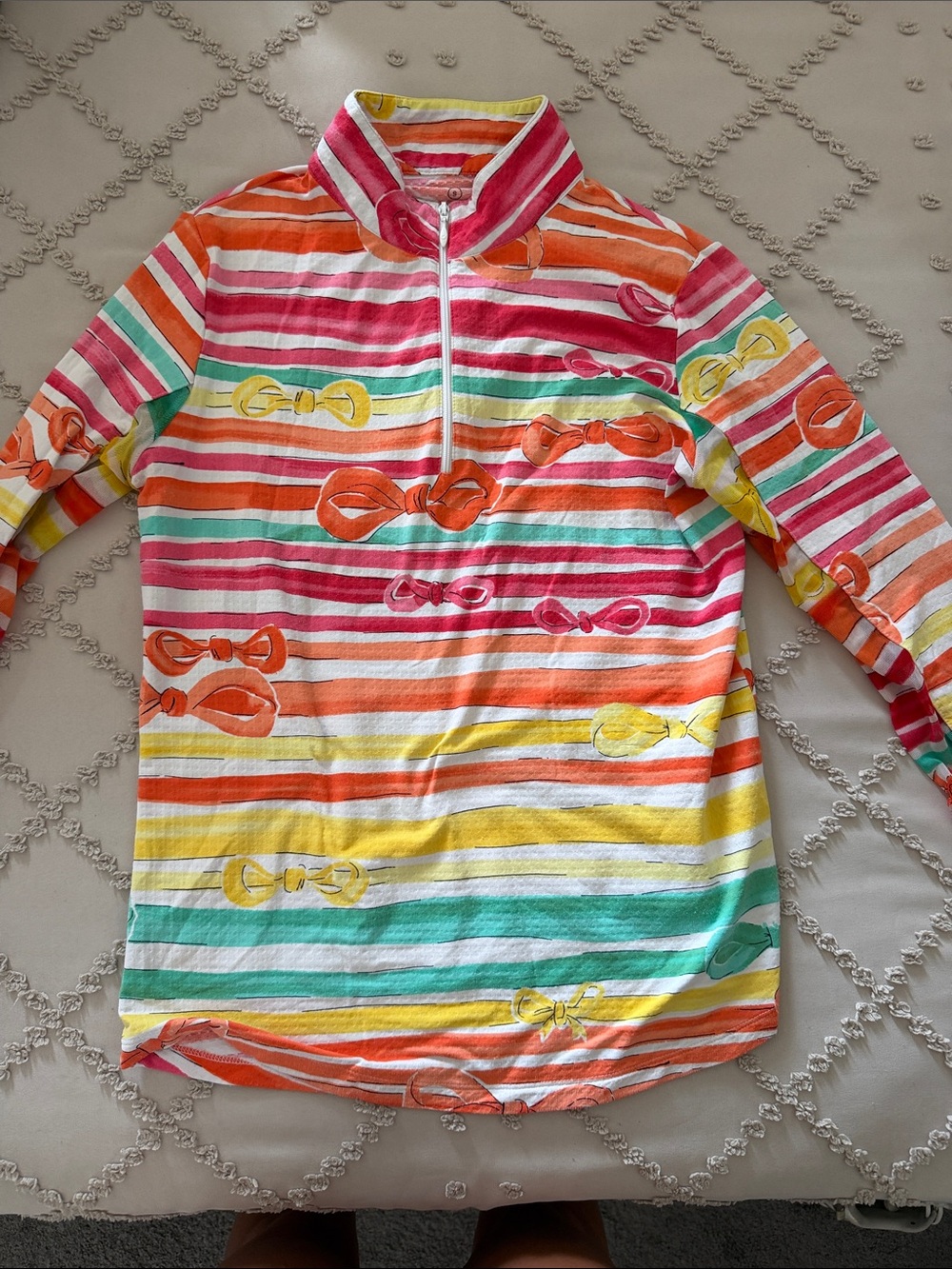 Ibkul Quarter Zipper Shirt